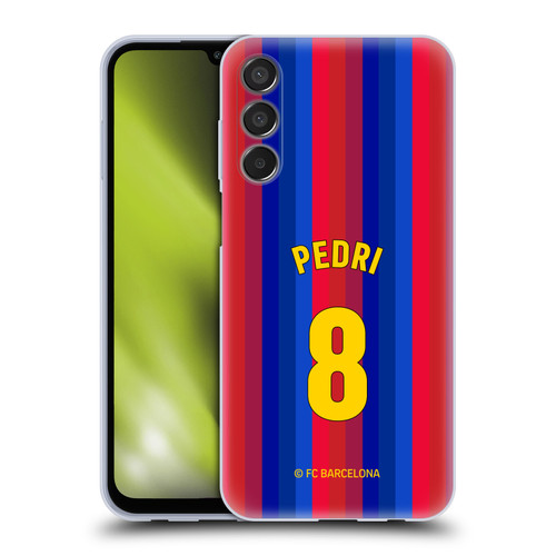 FC Barcelona 2026/27 Players Home Kit Pedri Soft Gel Case for Samsung Galaxy M15/F15 5G