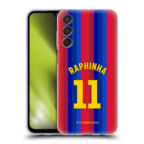 FC Barcelona 2026/27 Players Home Kit Raphinha Soft Gel Case for Samsung Galaxy M15/F15 5G