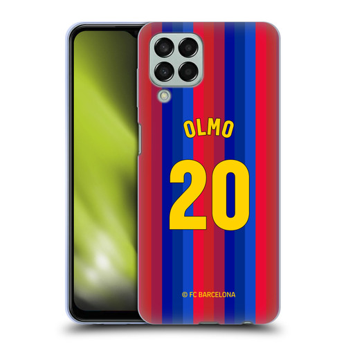FC Barcelona 2026/27 Players Home Kit Dani Olmo Soft Gel Case for Samsung Galaxy M33 (2022)