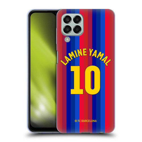 FC Barcelona 2026/27 Players Home Kit Lamine Yamal Soft Gel Case for Samsung Galaxy M33 (2022)