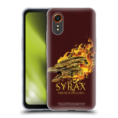 House Of The Dragon: Television Series Art Syrax Soft Gel Case for Samsung Galaxy Xcover7 5G