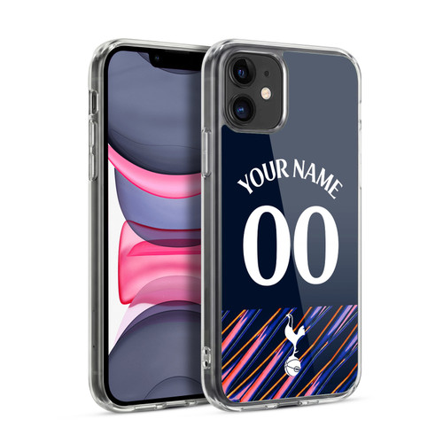 Custom Customised Personalised Tottenham Hotspur F.C. 2026/27 Badge Kit Away Soft Gel Case for Apple iPhone 11