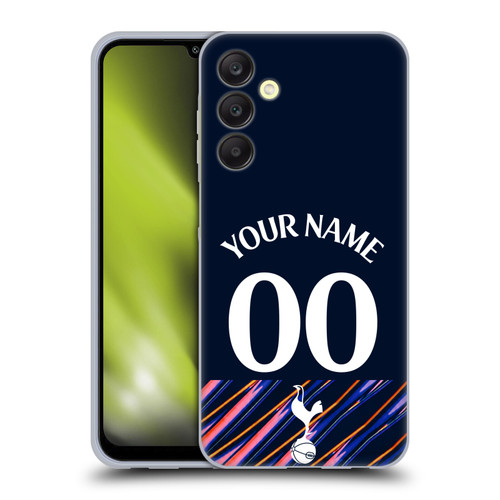Custom Customised Personalised Tottenham Hotspur F.C. 2026/27 Badge Kit Away Soft Gel Case for Samsung Galaxy A25 5G