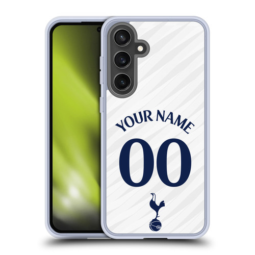 Custom Customised Personalised Tottenham Hotspur F.C. 2026/27 Badge Kit Home Soft Gel Case for Samsung Galaxy S24 FE & MagSafe