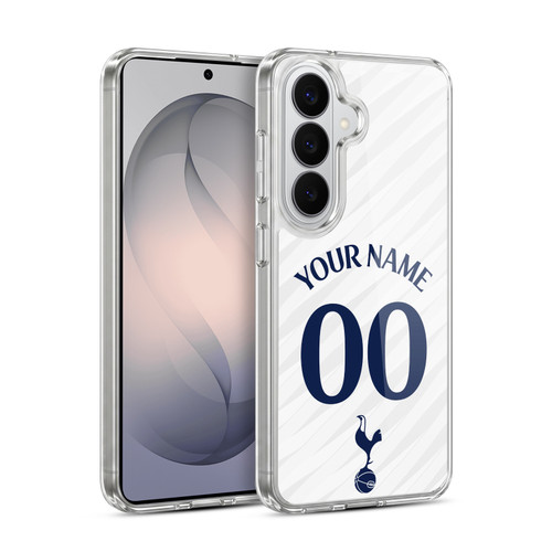 Custom Customised Personalised Tottenham Hotspur F.C. 2026/27 Badge Kit Home Soft Gel Case for Samsung Galaxy S26 Plus