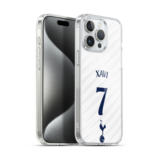 Tottenham Hotspur F.C. 2026/27 Players Home Kit 1st Group Xavi Simons Soft Gel Case for Apple iPhone 15 Pro Max & MagSafe