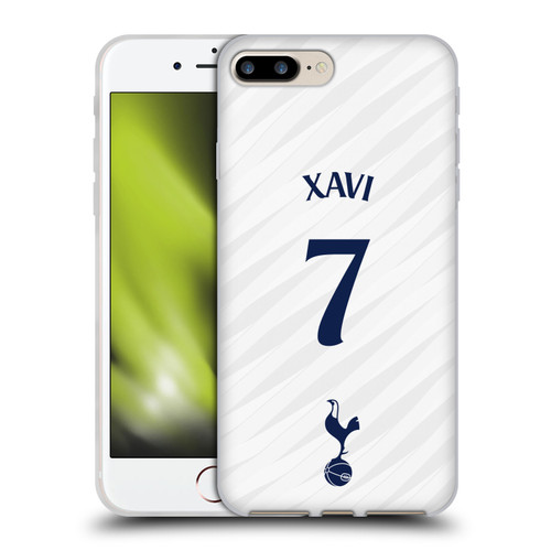 Tottenham Hotspur F.C. 2026/27 Players Home Kit 1st Group Xavi Simons Soft Gel Case for Apple iPhone 7 Plus / 8 Plus & MagSafe