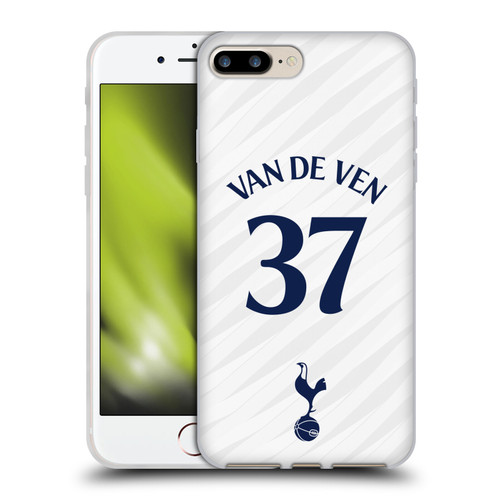 Tottenham Hotspur F.C. 2026/27 Players Home Kit 1st Group Micky Van De Ven Soft Gel Case for Apple iPhone 7 Plus / 8 Plus & MagSafe