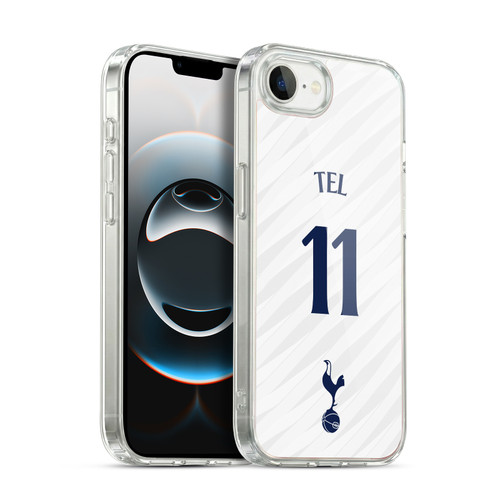 Tottenham Hotspur F.C. 2026/27 Players Home Kit 1st Group Mathys Tel Soft Gel Case for Apple iPhone 16e / Apple iPhone 17e & MagSafe