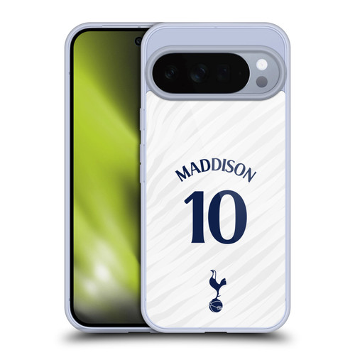 Tottenham Hotspur F.C. 2026/27 Players Home Kit 1st Group James Maddison Soft Gel Case for Google Pixel 10 Pro XL