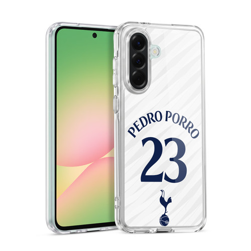 Tottenham Hotspur F.C. 2026/27 Players Home Kit 1st Group Pedro Porro Soft Gel Case for Samsung Galaxy A56 5G