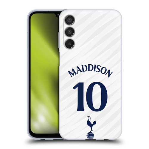 Tottenham Hotspur F.C. 2026/27 Players Home Kit 1st Group James Maddison Soft Gel Case for Samsung Galaxy M15/F15 5G