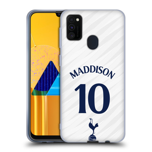 Tottenham Hotspur F.C. 2026/27 Players Home Kit 1st Group James Maddison Soft Gel Case for Samsung Galaxy M30s (2019)/M21 (2020)
