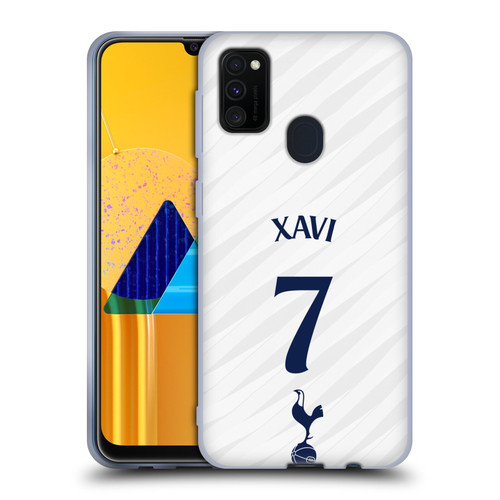 Tottenham Hotspur F.C. 2026/27 Players Home Kit 1st Group Xavi Simons Soft Gel Case for Samsung Galaxy M30s (2019)/M21 (2020)