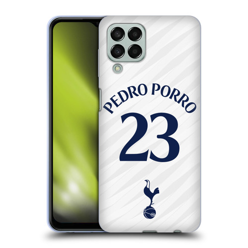 Tottenham Hotspur F.C. 2026/27 Players Home Kit 1st Group Pedro Porro Soft Gel Case for Samsung Galaxy M33 (2022)
