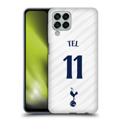 Tottenham Hotspur F.C. 2026/27 Players Home Kit 1st Group Mathys Tel Soft Gel Case for Samsung Galaxy M33 (2022)
