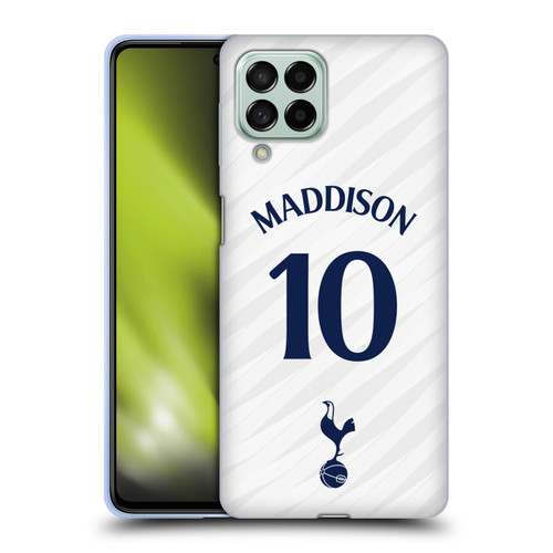 Tottenham Hotspur F.C. 2026/27 Players Home Kit 1st Group James Maddison Soft Gel Case for Samsung Galaxy M53 (2022)