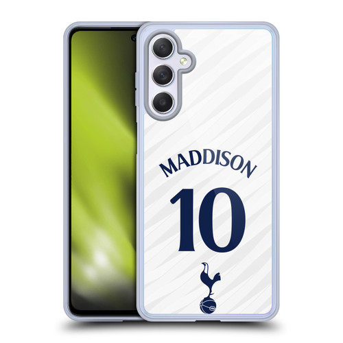 Tottenham Hotspur F.C. 2026/27 Players Home Kit 1st Group James Maddison Soft Gel Case for Samsung Galaxy M54 5G