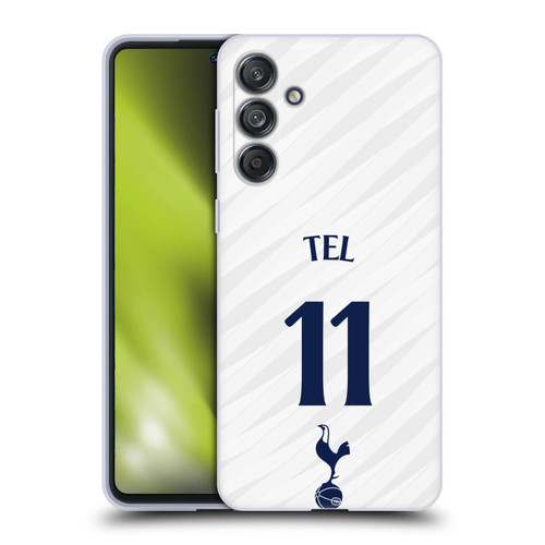 Tottenham Hotspur F.C. 2026/27 Players Home Kit 1st Group Mathys Tel Soft Gel Case for Samsung Galaxy M55 5G