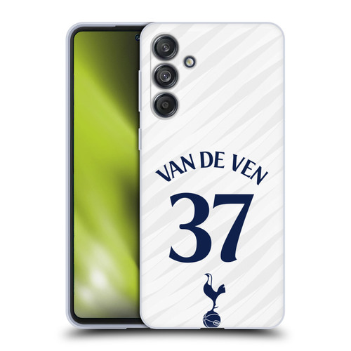Tottenham Hotspur F.C. 2026/27 Players Home Kit 1st Group Micky Van De Ven Soft Gel Case for Samsung Galaxy M55 5G