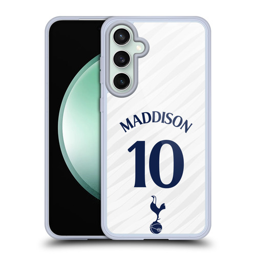 Tottenham Hotspur F.C. 2026/27 Players Home Kit 1st Group James Maddison Soft Gel Case for Samsung Galaxy S23 FE 5G & MagSafe