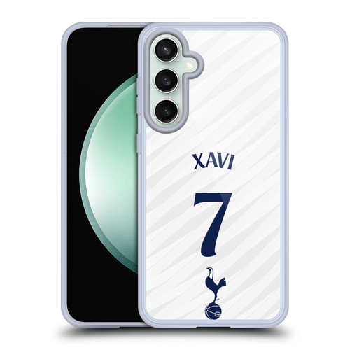 Tottenham Hotspur F.C. 2026/27 Players Home Kit 1st Group Xavi Simons Soft Gel Case for Samsung Galaxy S23 FE 5G & MagSafe