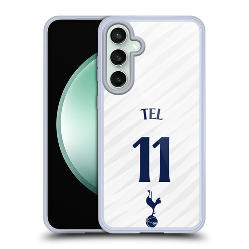 Tottenham Hotspur F.C. 2026/27 Players Home Kit 1st Group Mathys Tel Soft Gel Case for Samsung Galaxy S23 FE 5G & MagSafe