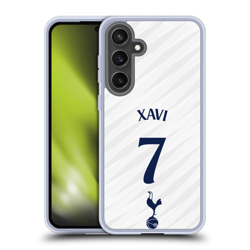 Tottenham Hotspur F.C. 2026/27 Players Home Kit 1st Group Xavi Simons Soft Gel Case for Samsung Galaxy S24 FE & MagSafe