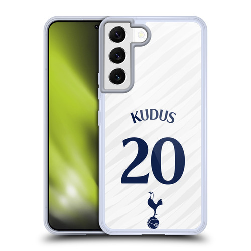 Tottenham Hotspur F.C. 2026/27 Players Home Kit 1st Group Mohammed Kudus Soft Gel Case for Samsung Galaxy S22 5G & MagSafe