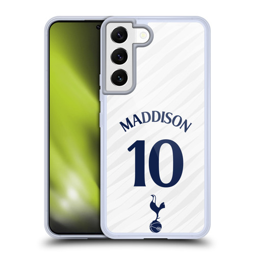 Tottenham Hotspur F.C. 2026/27 Players Home Kit 1st Group James Maddison Soft Gel Case for Samsung Galaxy S22 5G & MagSafe