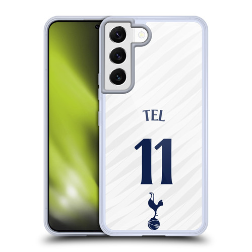 Tottenham Hotspur F.C. 2026/27 Players Home Kit 1st Group Mathys Tel Soft Gel Case for Samsung Galaxy S22 5G & MagSafe