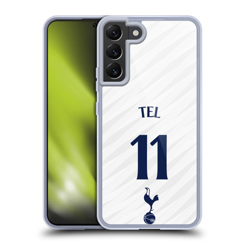 Tottenham Hotspur F.C. 2026/27 Players Home Kit 1st Group Mathys Tel Soft Gel Case for Samsung Galaxy S22+ 5G & MagSafe