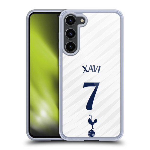 Tottenham Hotspur F.C. 2026/27 Players Home Kit 1st Group Xavi Simons Soft Gel Case for Samsung Galaxy S23+ 5G & MagSafe