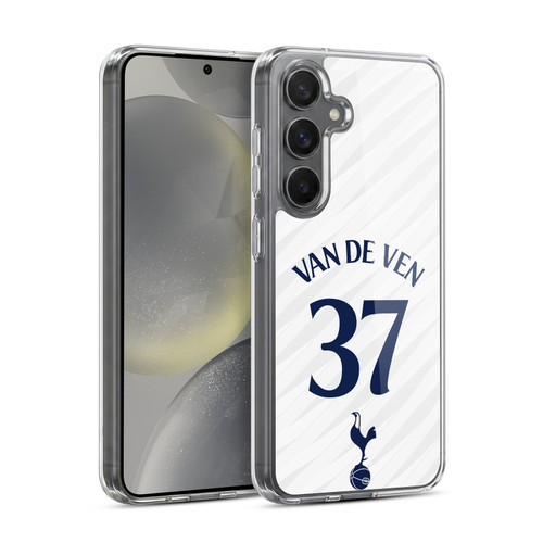 Tottenham Hotspur F.C. 2026/27 Players Home Kit 1st Group Micky Van De Ven Soft Gel Case for Samsung Galaxy S24 5G & MagSafe