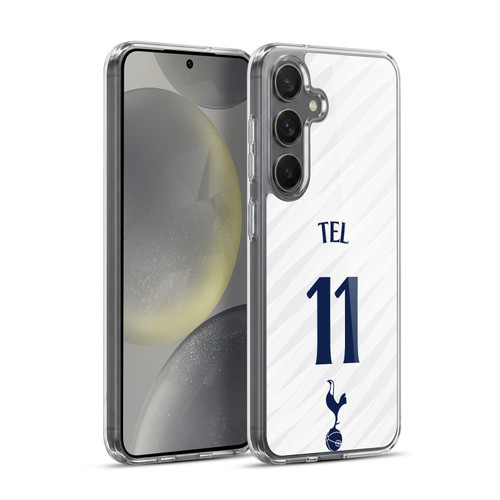 Tottenham Hotspur F.C. 2026/27 Players Home Kit 1st Group Mathys Tel Soft Gel Case for Samsung Galaxy S24+ 5G & MagSafe