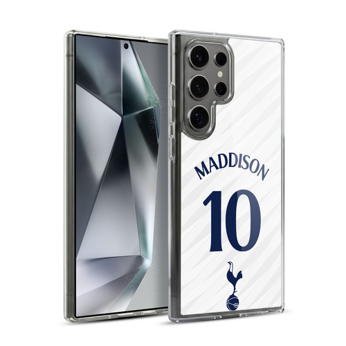 Tottenham Hotspur F.C. 2026/27 Players Home Kit 1st Group James Maddison Soft Gel Case for Samsung Galaxy S24 Ultra 5G & MagSafe