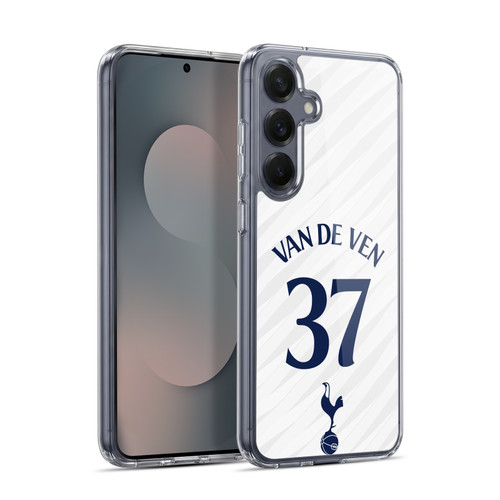 Tottenham Hotspur F.C. 2026/27 Players Home Kit 1st Group Micky Van De Ven Soft Gel Case for Samsung Galaxy S25+ & MagSafe