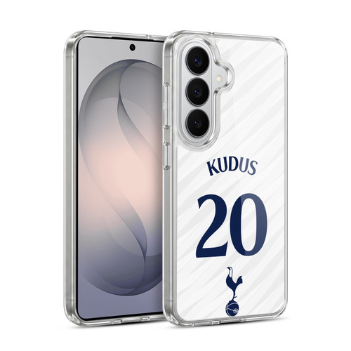 Tottenham Hotspur F.C. 2026/27 Players Home Kit 1st Group Mohammed Kudus Soft Gel Case for Samsung Galaxy S26