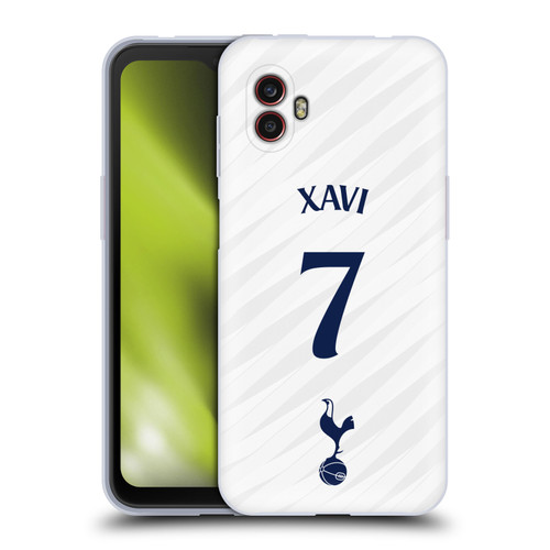 Tottenham Hotspur F.C. 2026/27 Players Home Kit 1st Group Xavi Simons Soft Gel Case for Samsung Galaxy Xcover6 Pro/Pro2