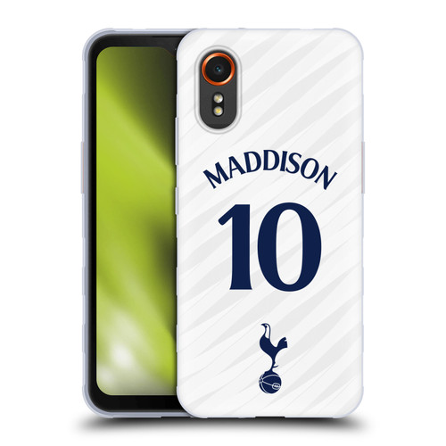 Tottenham Hotspur F.C. 2026/27 Players Home Kit 1st Group James Maddison Soft Gel Case for Samsung Galaxy Xcover7 5G
