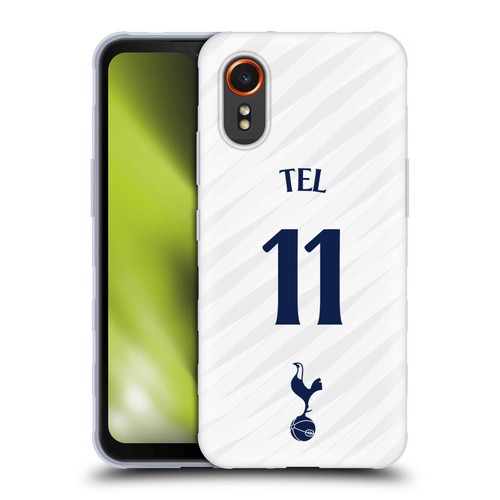 Tottenham Hotspur F.C. 2026/27 Players Home Kit 1st Group Mathys Tel Soft Gel Case for Samsung Galaxy Xcover7 5G