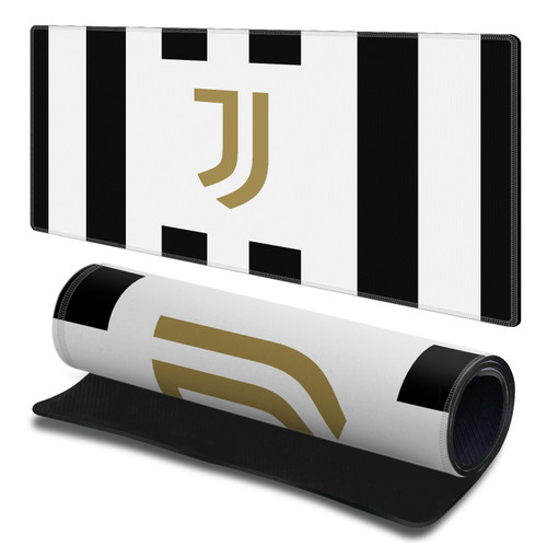 Juventus Football Club 2026/27 Kit Home Gaming Office Desk PC Keyboard Mouse Mat Pad 23.62 x 11.81 x 0.12 inches (600 x 300 mm) - L