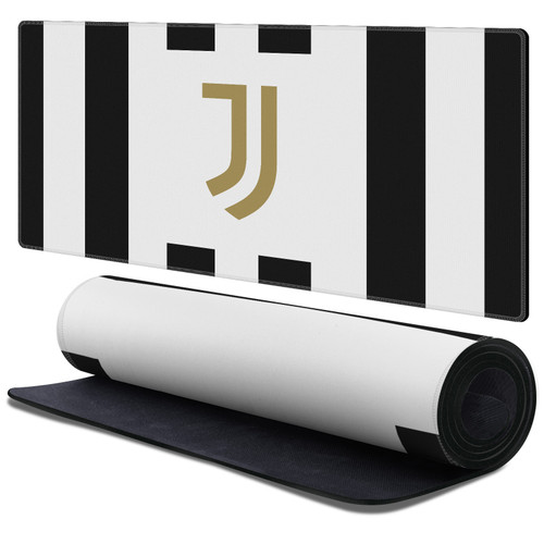Juventus Football Club 2026/27 Kit Home Gaming Office Desk PC Keyboard Mouse Mat Pad 37.4 x 15.75 x 0.16 inches (900 x 400 mm) - XL