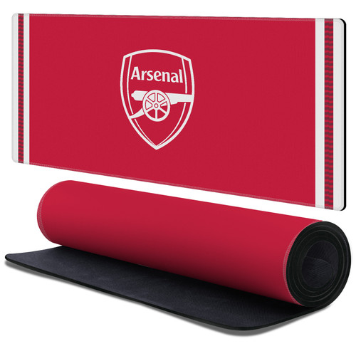 Arsenal FC 2026/27 Kit Home Gaming Office Desk PC Keyboard Mouse Mat Pad 37.4 x 15.75 x 0.16 inches (900 x 400 mm) - XL