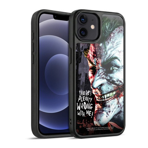 Batman Arkham City Graphics Joker Wrong With Me Gel Armour Case For Apple iPhone 12 / iPhone 12 Pro