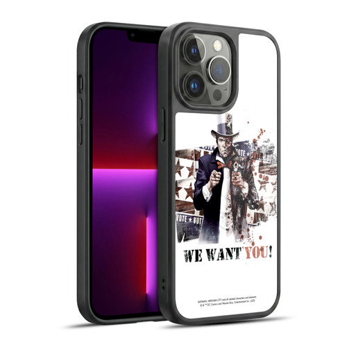 Batman Arkham City Graphics Two-Face We Want You Gel Armour Case For Apple iPhone 13 Pro Max