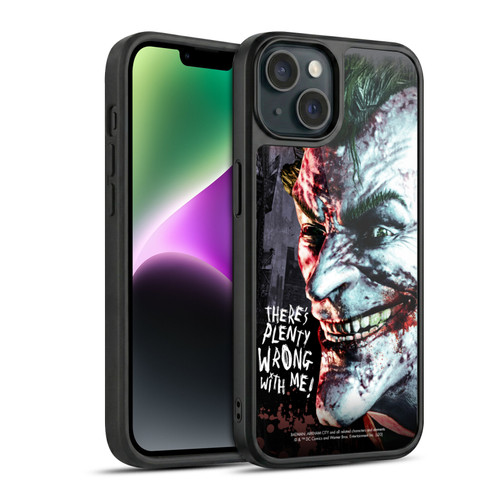 Batman Arkham City Graphics Joker Wrong With Me Gel Armour Case For Apple iPhone 14