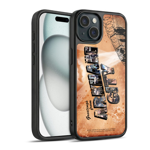 Batman Arkham City Graphics Postcard Gel Armour Case For Apple iPhone 15