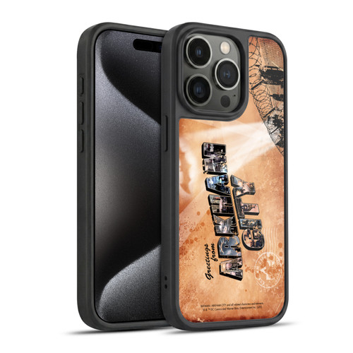 Batman Arkham City Graphics Postcard Gel Armour Case For Apple iPhone 15 Pro