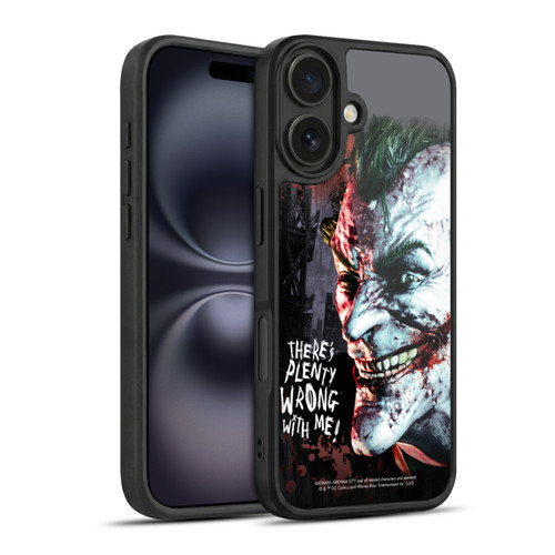 Batman Arkham City Graphics Joker Wrong With Me Gel Armour Case For Apple iPhone 16